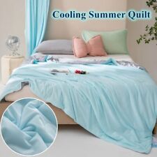 1PC Ice Cooling Comforter  Single/Queen Size Solid Color Blanket (no pillowcase)