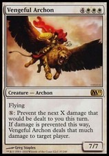 Mrm fr/vf vengeful archon-traîner archon mtg magic m11