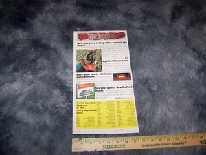 Sperry New Holland Farm / Agricultural Print Ad from Magazine Vintage 1977 - Picture 1 of 2