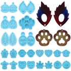 UV Epoxy Pendant Molds Earrings Resin Mold Resin Silicone Mould Merry Christmas