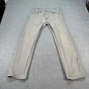 Levis 513 Jeans Herren 30x30 hellbraun Slim Straight Stretch helle Waschung - Bild 1 von 9