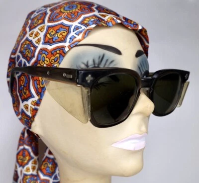 Airco Z87 AOP 50s Safety Eyeglasses Glasses Sunglasses Shields 50-22 4-1/2-5-3/4 - Image 1 of 4