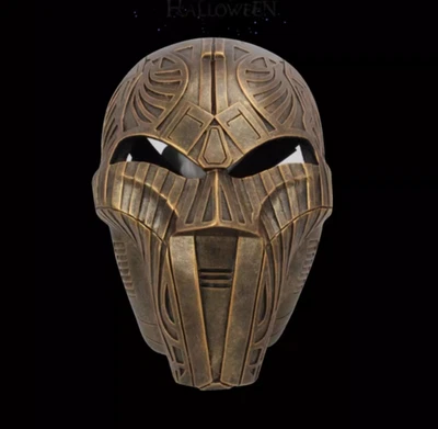 Star Wars Sith Lord Darth Full Face Masks Helmet Resin Eye Masks Cosplay Props#A - Image 1 of 4