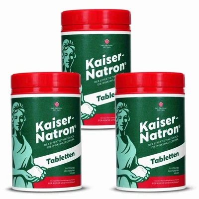 ARNOLD HOLSTE WWE. GMBH & CO. KG KAISER NATRON Tabletten 3er Pack (3x100g), PZN 00494574