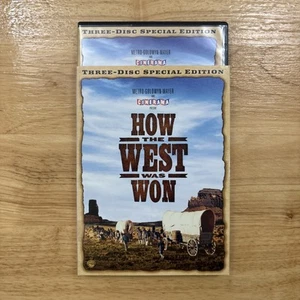 How the West Was Won - 1962 (DVD, 2008, 3 Disc, Region 1) With Slipcover - Picture 1 of 14