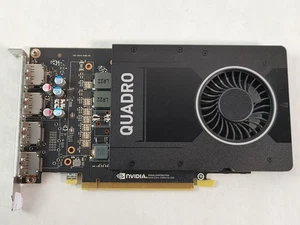 Lot of 2 NVIDIA Quadro P2000 5 GB GDDR5 PCI Express 3.0 x16 Desktop Video Card - Picture 1 of 6
