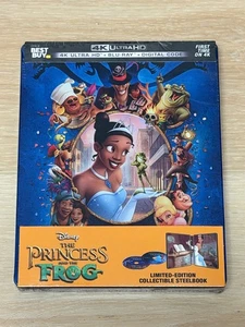 Princess and the Frog 4K Steelbook (New Sealed SOLD OUT Disney Pixar Cartoon) - Bild 1 von 9