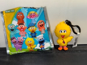 Monogram Sesame Street Big Bird With Tie Figural Bag Clip Keychain Series 3 - Picture 1 of 1
