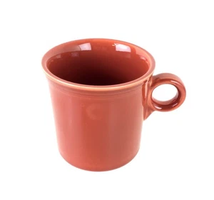 Homer Laughlin FIESTAWARE Persimmon Orange COFFEE Tea MUG Ring Handle - Picture 1 of 5