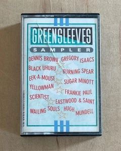 GREENSLEEVES SAMPLER (1987) Ariola Cassette Reggae Dub Ragga Ska Various Artists - Picture 1 of 6