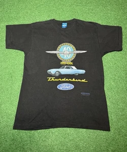 Camiseta grande vintage años 90 Ford 1955 Thunderbird 40 aniversario coche clásico - Imagen 1 de 6