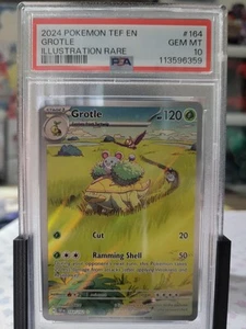 2024 Pokemon Grotle 164/162 Sv05: Temporal Forces Holo PSA 10 GEM MINT Low Pop - Picture 1 of 10