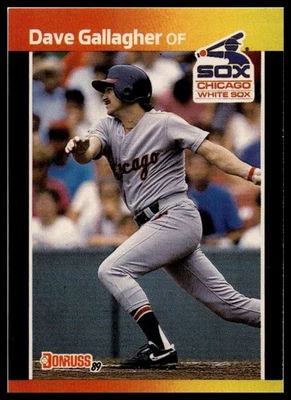 1989 Donruss #384c Dave Gallagher - Image 1 of 2