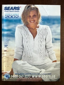 2002 SEARS Spring & Summer Sale Catalogue Canada - Foto 1 di 12