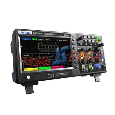 Hantek DSO2D50 2CH Digital Storage Oscilloscope Signal Generator 500Mhz 2GSa/s - Image 1 of 2