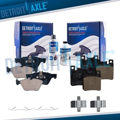 6pc Front Rear Brake Pads for Mercedes-Benz CLK320 CLK430 E300 E320 E420 E430 - Image 1 of 4