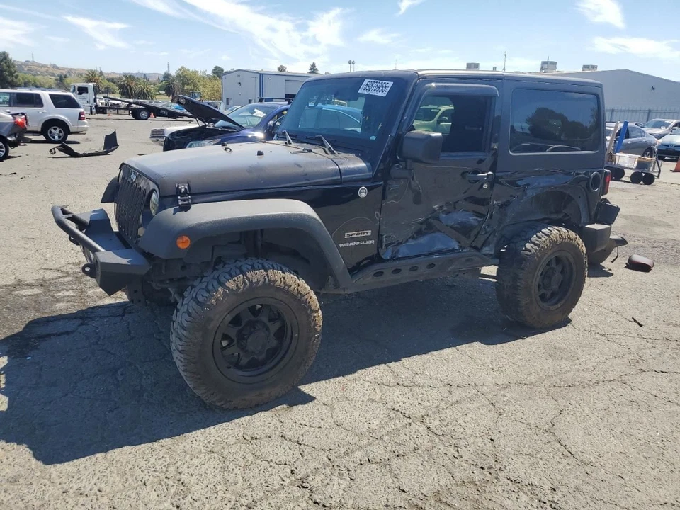 司机车头灯 VIN W 6th Digit Jk 车身卤素 适合 07-18 WRANGLER 7662079 — 第 1/4 张图片