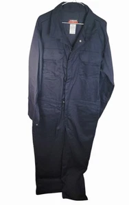 NWOT Bulwark Flame Resistant Coveralls 52 Navy Large - Picture 1 of 7