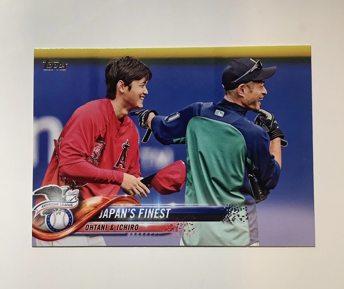2018 Topps Update Series - Ichiro Suzuki Shohei Ohtani #US153 for
