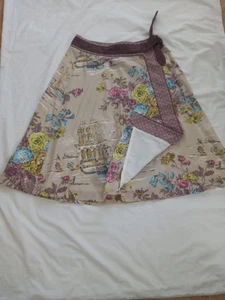 Vintage summer wrap over skirt by Boden size 12 - Picture 1 of 7