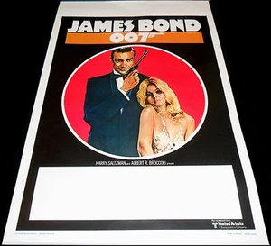 James Bond Film Festival ORIGINAL Belgian '75 POSTER Sean Connery Sexy girl! - Imagen 1 de 1
