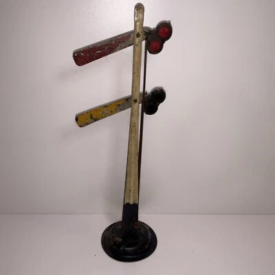 Ives Prewar #301 Late Double Arm Semaphore Standard Gauge & Gauge O - Image 1 of 4