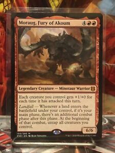 Moraug, Fury of Akoum (Non-foil) Zendikar Rising 150/280 Mythic MTG
