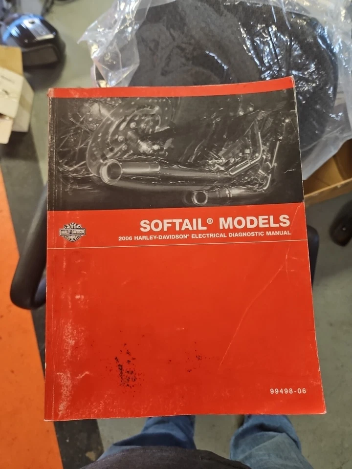 Harley Softail 2006 manual eléctrico 99498-06 Foto 1 de 1
