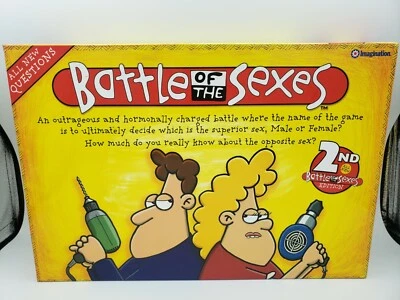  Boardgame Battle of the Sexes 2nd Edition All New Questions (Open Box/Unused) - Image 1 of 4