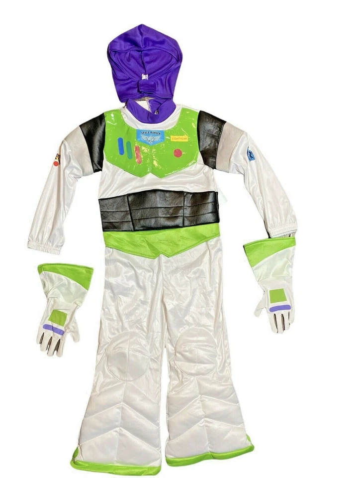 Fantasia de Halloween masculina Disney Store Toy Story Buzz Lightyear - Tamanho pequeno nova com etiquetas - Imagem 1 de 4