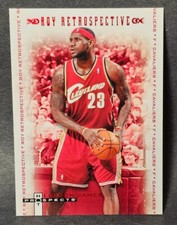 Lebron James 2007-08 Fleer NBA Hot Prospects Red Hot 23/25 1/1 ROY Retrospective