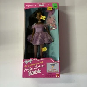 Muñeca Barbie Mattel Pretty Choices 1996 18018 negra afroamericana rara - Imagen 1 de 2