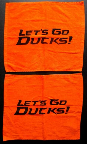 Anaheim Ducks ***** 2 NEW Fowl Towels Both for One Price ***** Cover