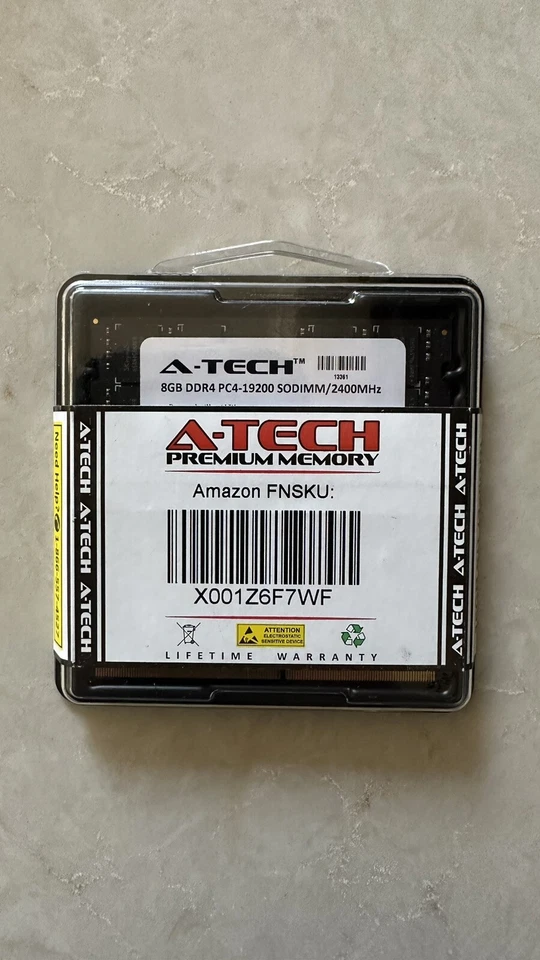 16GB DDR4 19200 Laptop RAM Memory (2x8GB Modules) 2400MHz - Image 1 of 3