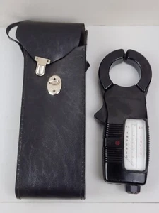 Vintage GE General Electric Amp / Volt Clamp Meter & Leather Case Untested As-Is - Picture 1 of 5