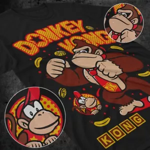 Camiseta Gráfica Donkey Kong | Tallas S-4XL | Camisa Videojuego - Imagen 1 de 7
