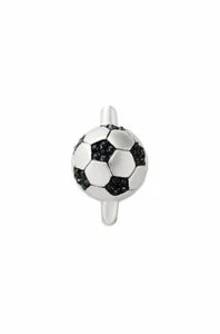 LAST FOUR!  Keep Collective silver SOCCER charm - Picture 1 of 3