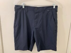 Hurley Dri-Fit Chino 19" Walk Shorts Black Men's Multi Size 31 - NWT