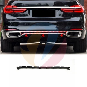 √ 1x Rear Middle Bumper Molding Cover Trim For BMW G12 7-Series Luxury 2016-2019 - Picture 1 of 8