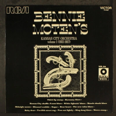 BENNIE MOTEN: kansas city orchestra, vol. 1: 1926-1927 RCA 12" LP 33 RPM Foto 1 de 2