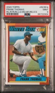 Frank Thomas 2020 TOPPS RETROSPECTIVE RC LOGO MEDALLION MANUFACTURED RELICS 1990 - Picture 1 of 2