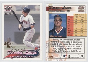 1999 Pacific Paramount Holo-Silver /99 Darren Lewis #40