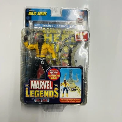 Luke Cage Power Man Marvel Legends Toybiz Mojo BAF Wave 6" Nuevo en Paquete Héroes En Alquiler Foto 1 de 4