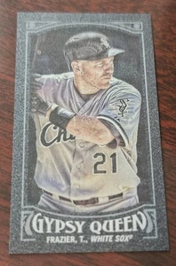 Topps Gypsy Queen #20 2016 mini grafito 1/1 Todd Frazier - Imagen 1 de 2