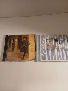 Lot Of 2 George Strait CDs Carrying Your Love With Me & 50 Number Ones Vh2 - Picture 1 of 10