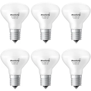 E17 R14 LED Bulb, 4W (40W Equivalent) Mini Reflector Floodlight Light Bulb, E... - Picture 1 of 7