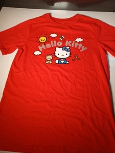 Hello Kitty by Sanrio Kids Size XL Short Sleeve T Shirt Sunshine, Teddy Bear - Picture 1 of 5