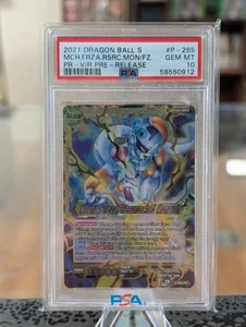 2021 DRAGON BALL SUPER UNISON WARRIOR MCH FRIEZA, RSC MNRCH #P-265 - PSA 10 - Picture 1 of 2