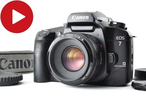 Canon EOS 7 ELAN 7E 30 Autofocus Film Camera + EF 50mm f/1.8 II Lens #4720751 - Picture 1 of 24