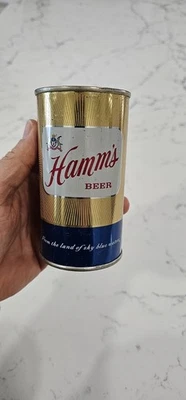 Lata plana de cerveza Hamm's Theo Hamm Brewing Co. St. Paul, MN Foto 1 de 4